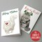 Cat Christmas Cards - 24-Pack Holiday Greeting Cards with 6 Adorable Cat Designs in Festive Themes, Perfect for Cat Lovers to Share Merry Christmas & Happy Holiday Wishes, Blank Inside for Personalized Messages - Cute and Playful Stationery Set